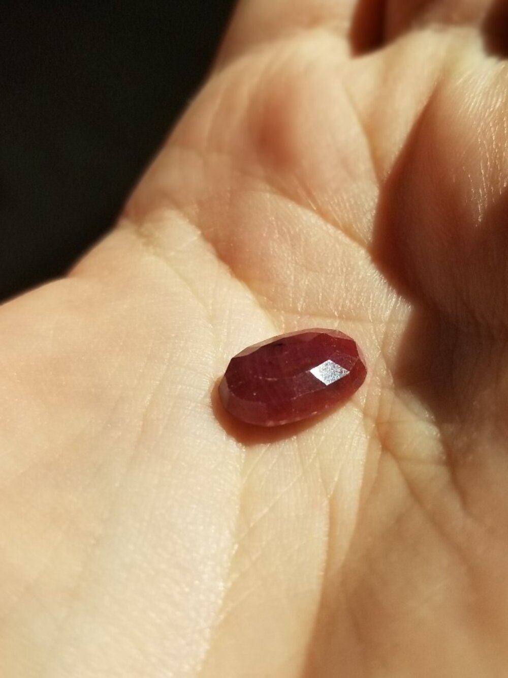 5.07ct Natural Mozambique Ruby — Loose Oval Cut Gemstone + Appraisal